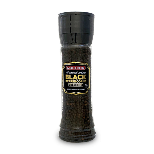 GOLCHIN BLACK PEPPERCORN IN GRINDER