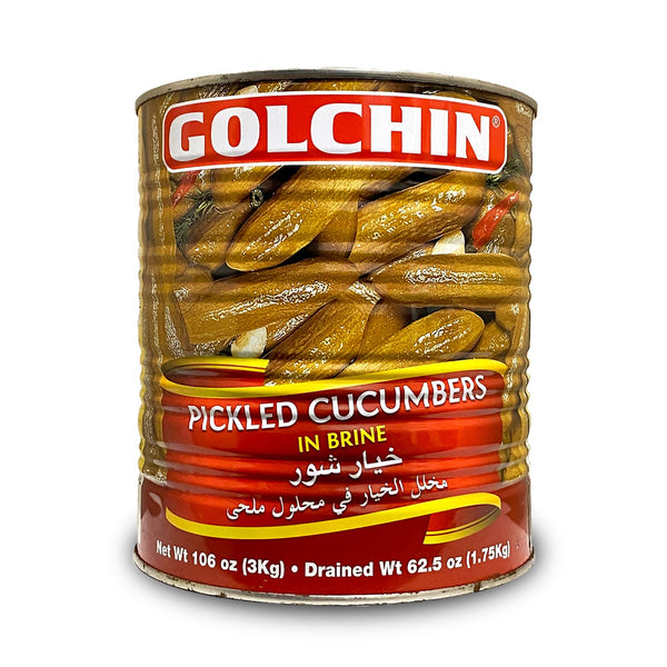 GOLCHIN CUCUMBER IN BRINE #10 WEST BANK