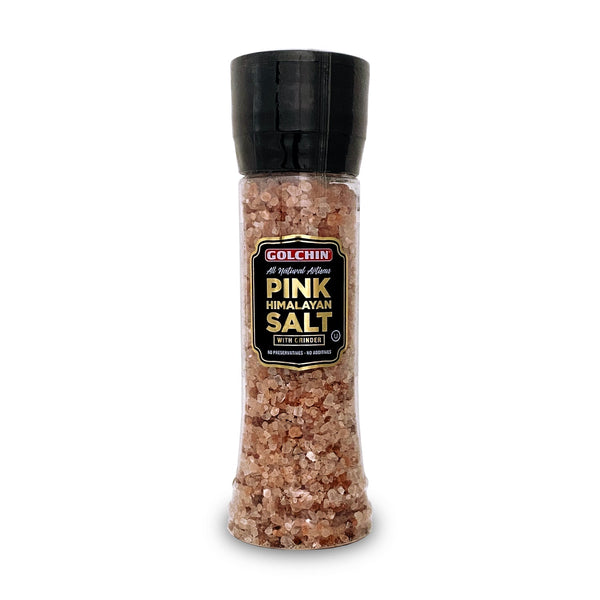 GOLCHIN PINK HIMALAYAN SEA SALT IN GRINDER