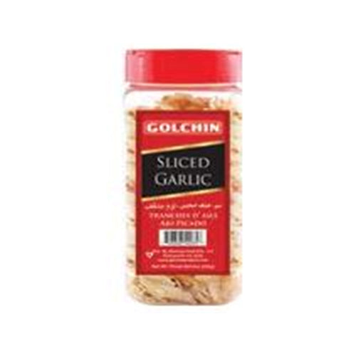 GOLCHIN SLICED GARLIC LARGE (IN JAR)