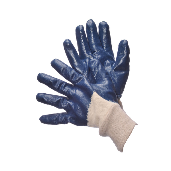 Blue Nitrile Coated Knit Wrist 96-6120