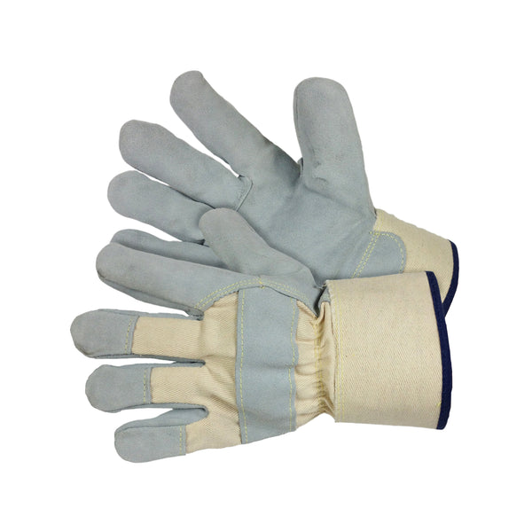 Cut Resistant - Grey Split Leather 25-4900