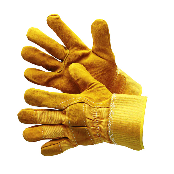 Premium Golden Yellow Leather Single Palm 30-3111Y-SP