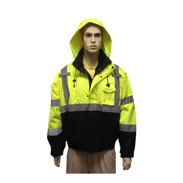 Class III with Removable Fleece Lining Bomber Jacket
