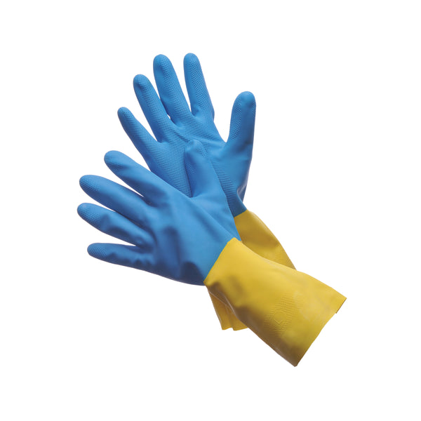 Blue Neoprene Over Yellow Latex 41-0038