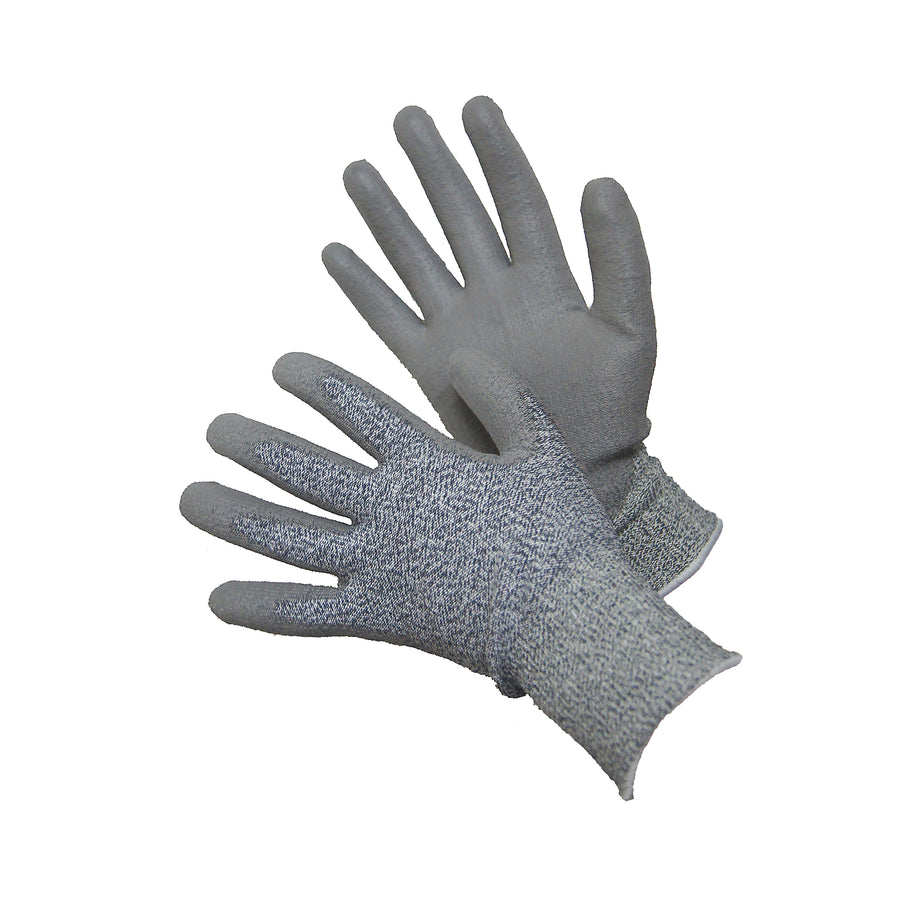 Cut 5 H-Power Shell with PU Palm Coated Gloves 20-5538G