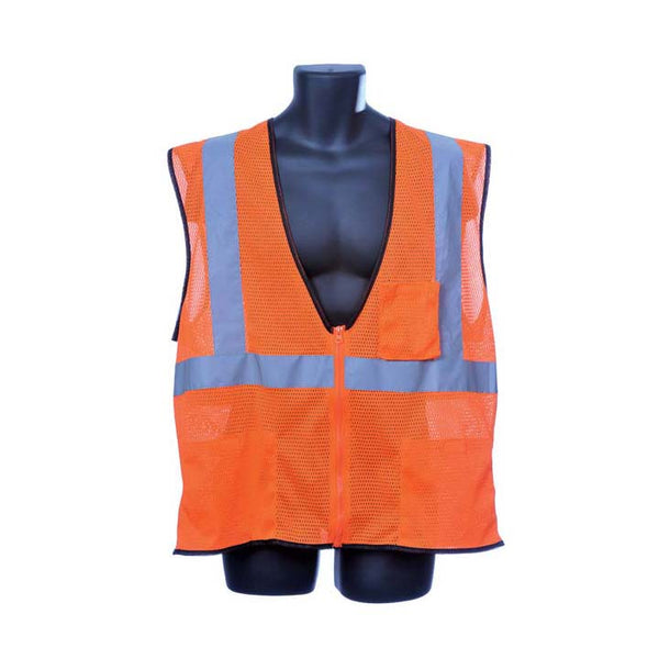 Class II Orange Mesh Vest 98-2800-O