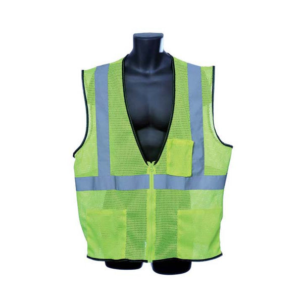 Class II Lime Mesh Vest 98-2801-G