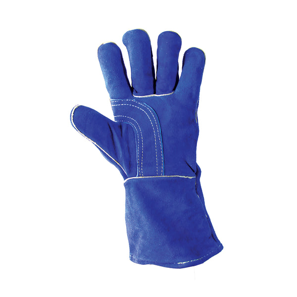 Blue Leather Welding Left Hand 31-4014LH